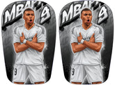 Mbappe scheenlappen Real Madrid grijs